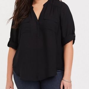 Torrid Georgette Top